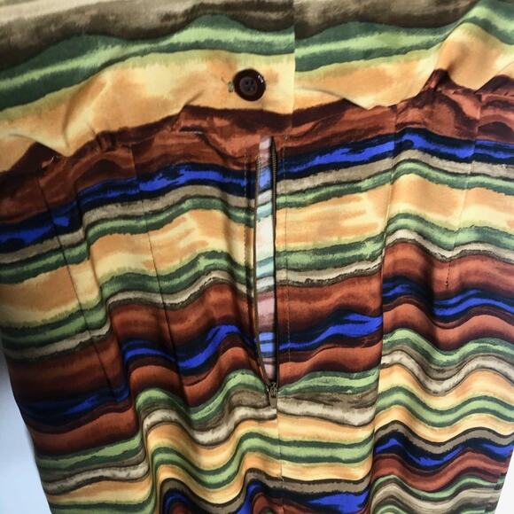 Vintage J. Stevens Funky Faux Wrap Dress 4P - Picture 3 of 8